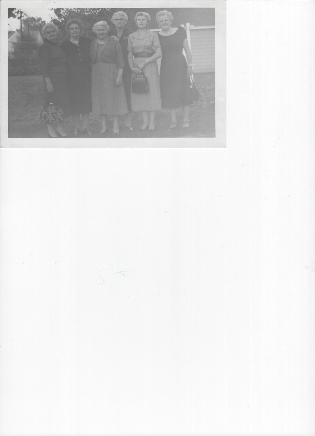 Sisters from left - Kate, Mary, Antionette, Celia, Helen, Agnes 1959.jpg